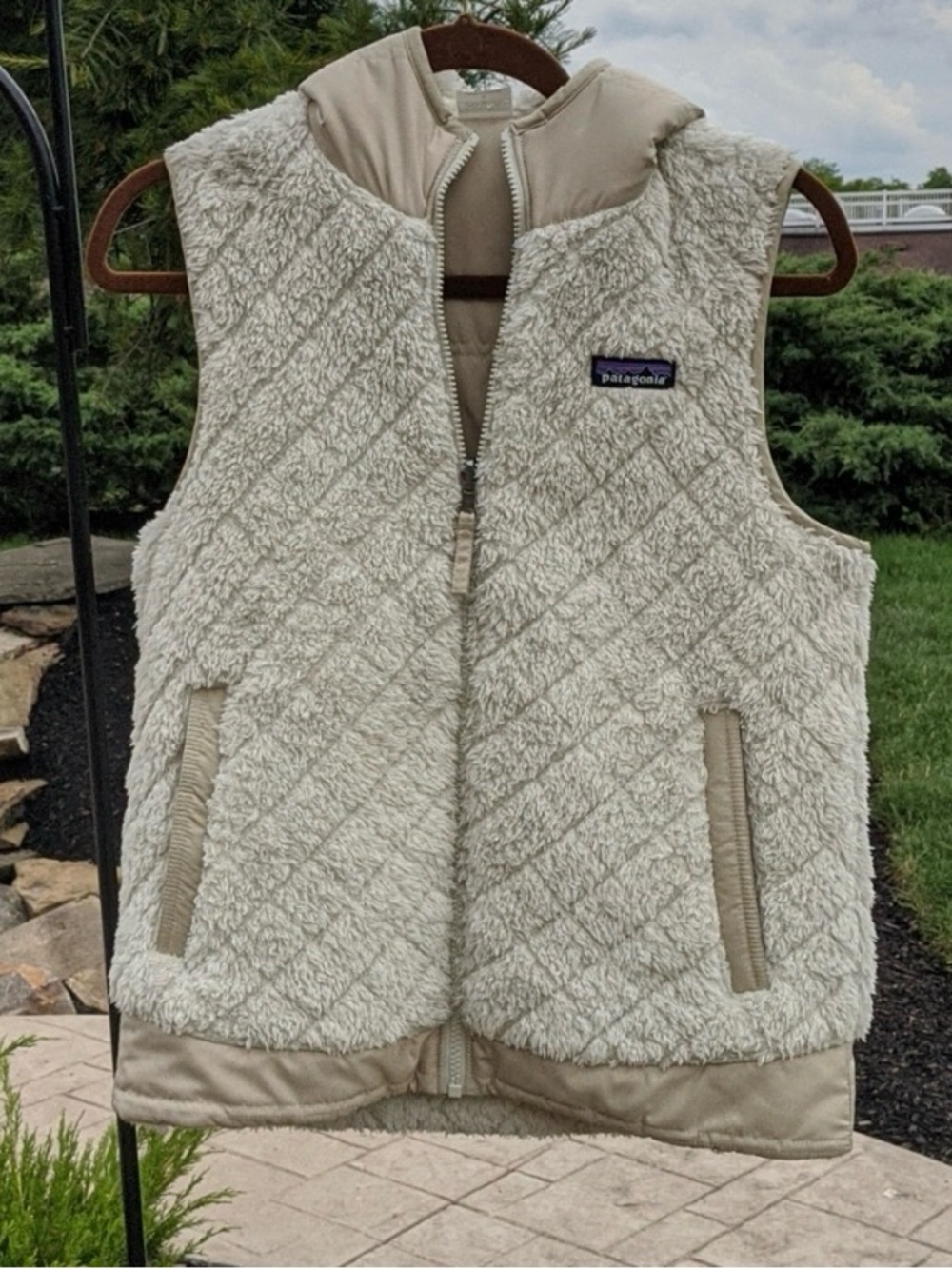 Patagonia Reversible Sherpa Vest Size XS Womens